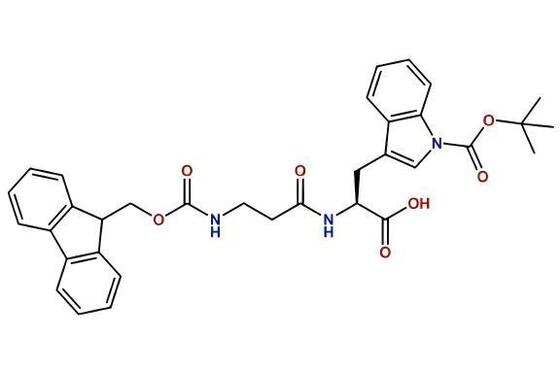 Fmoc-β-Ala-Trp(Boc)-OH HPLC 98%+ HNMR Fmoc-Trp(Boc)-OH Impurity