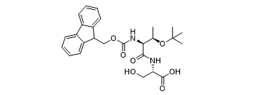 ডাই-পেপটাইড অশুচিতা Fmoc-Thr ((tBu) -Ser-OH HPLC 98+ CAS 2171282-46-3