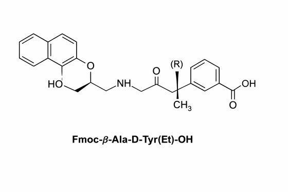 Fmoc-β-Ala-D-Tyr(Et)-OH SPPS বিল্ডিং ব্লক অপদ্রব্য