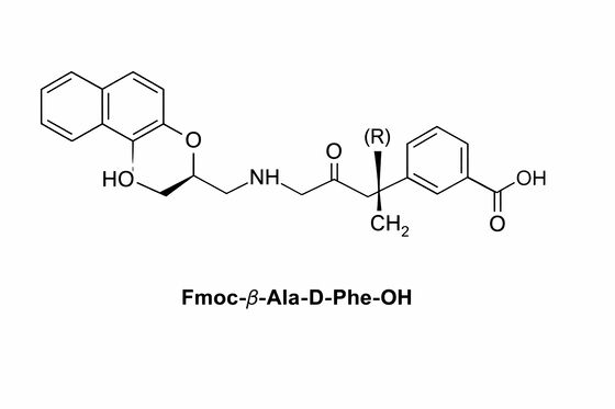 Fmoc-β-Ala-D-Phe-OH পেপটাইড ড্রাগ রিসার্চ ইম্পিউরিটি